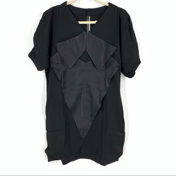 Line & Dot Black Cocktail Mini Dress Silk Blend Size Small - Picture 1 of 10